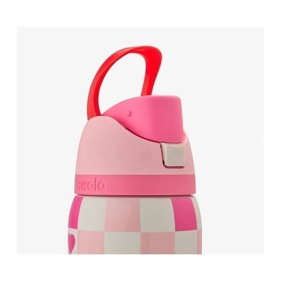 Owala CHECK ME OUT Valentines Day Checker Hearts Freesip 32oz - Picture 5 of 9